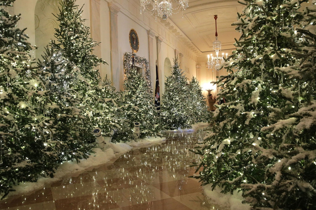 The White House Previews Its Holiday Decorations